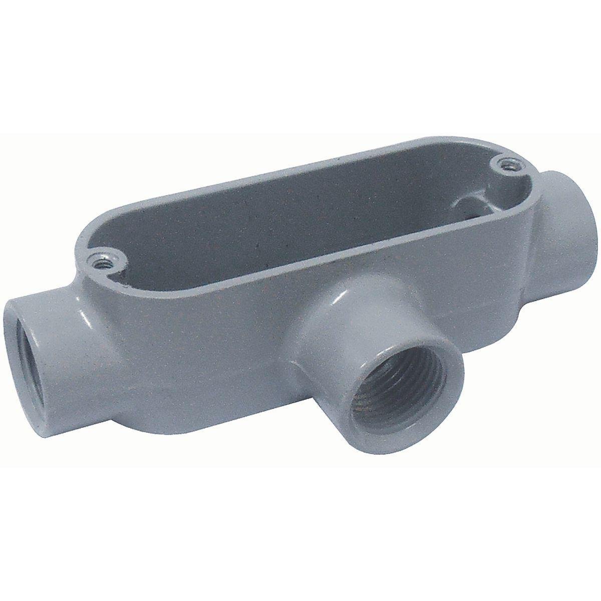 EAT-1 - E Series Fitting, Aluminum, 1/2" T Conduit Body Threaded