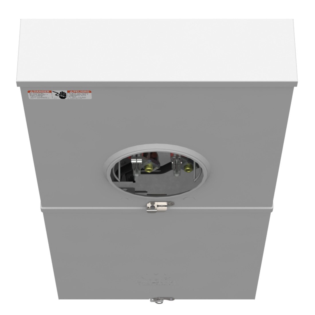 Picture of U5898-O-200 - 4 Terminal Ringless Plain Top 1-200 Ampere Main Breaker 8 Circuit Side Wireway