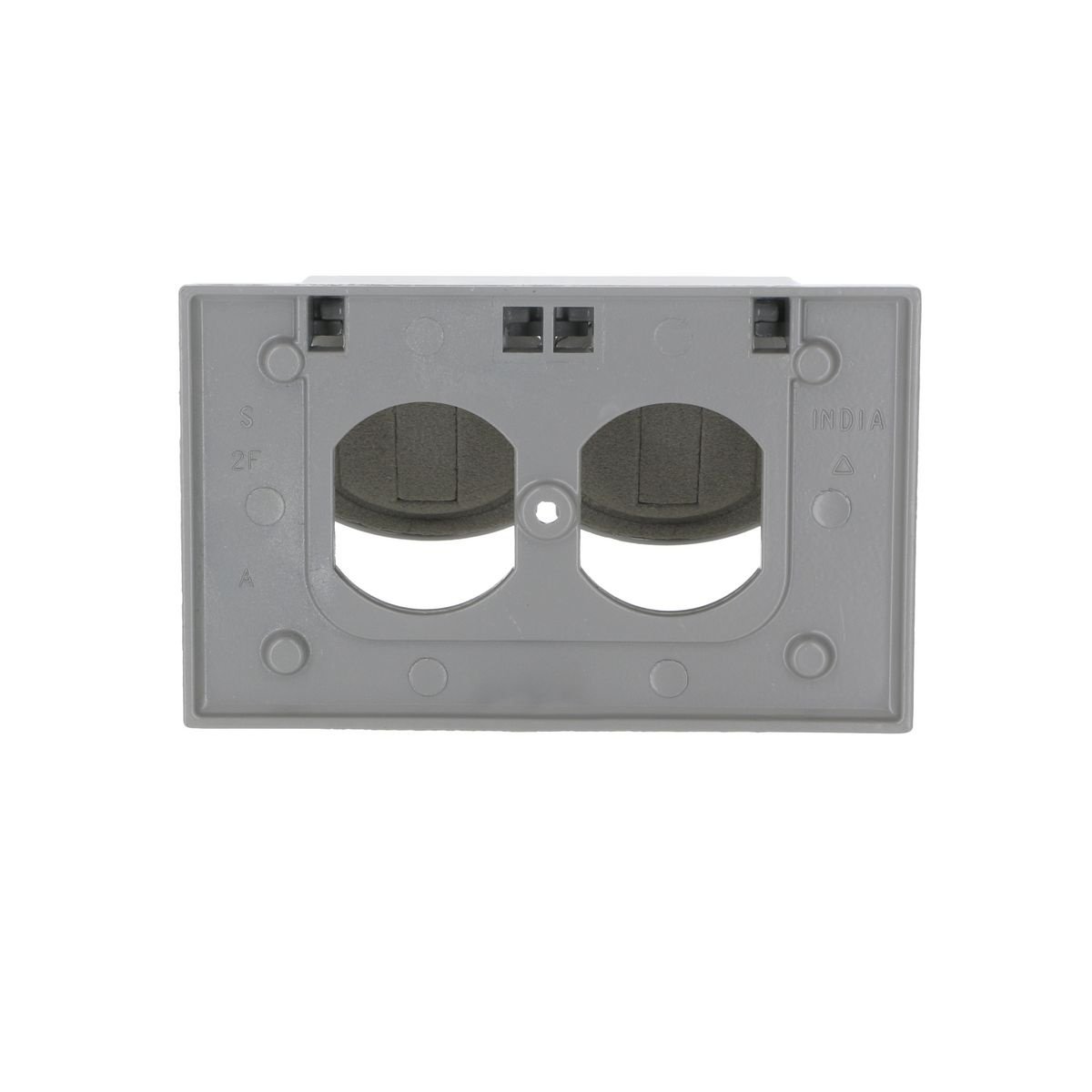 Picture of 5180-0 - 1-Gang Horizontal Weatherproof Cover, Duplex, Gray