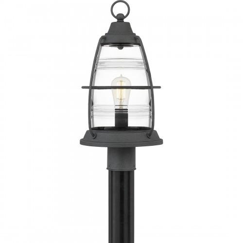 Picture of AMR9010MB - Admiral Outdoor post 1 light mottled black