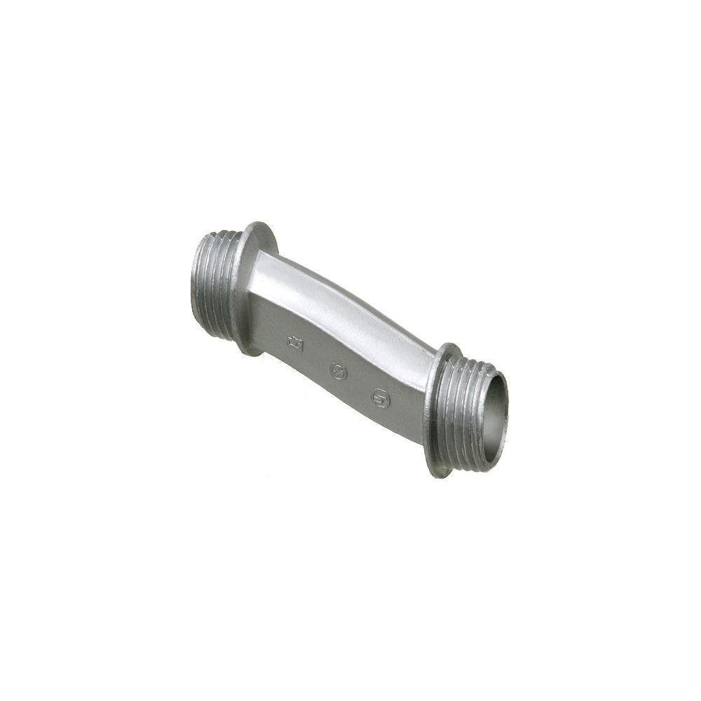 6A2 - 1/2" Off set nipple with 3/4" offset, zinc die-cast.