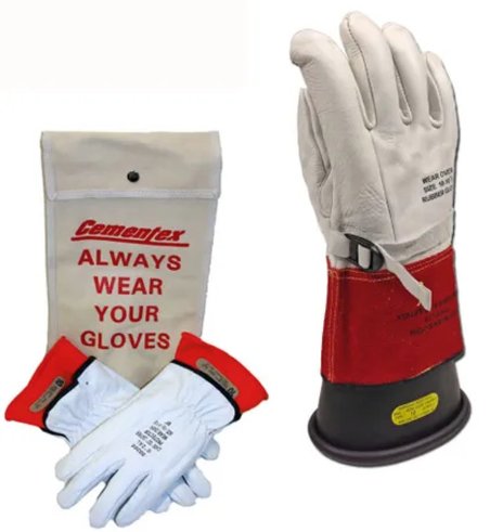 IGK00-11-10B - Cementex IGK00-11-10B Class 00 11" Glove Kit: 10 Black