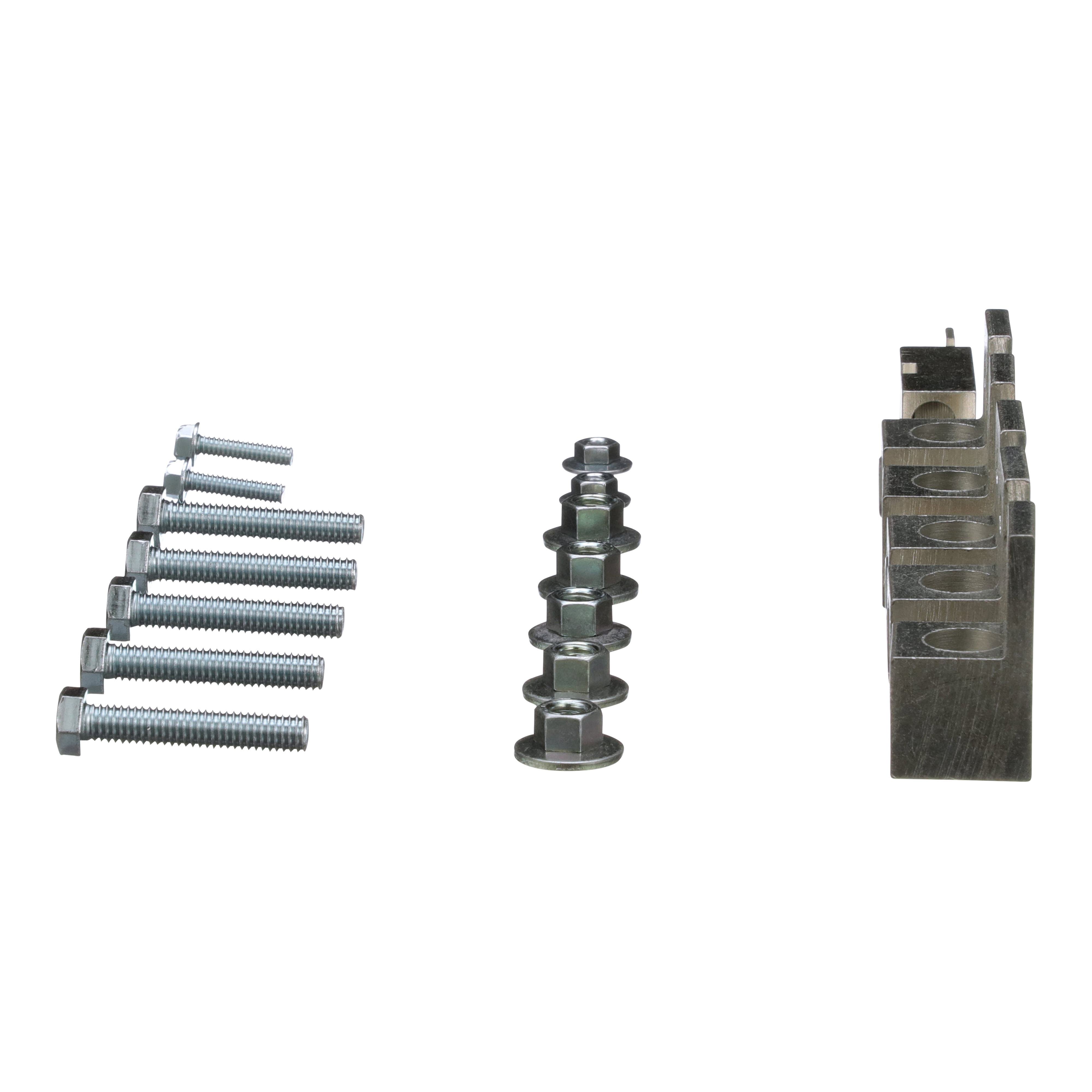 Picture of DASKGS250 - Transformer accessory, lug kit, mechanical, 250A, 350kcmil to 6 AWG, qty 5