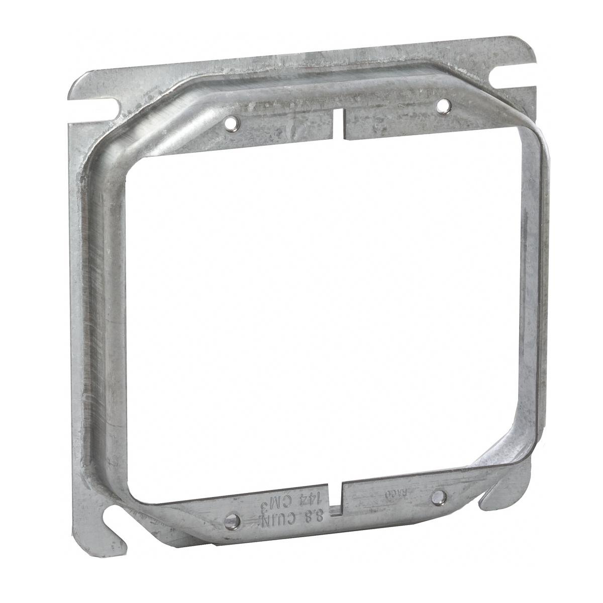 779 - 4 in. Square Cover, 2-Device, 3/4 in. Raised
