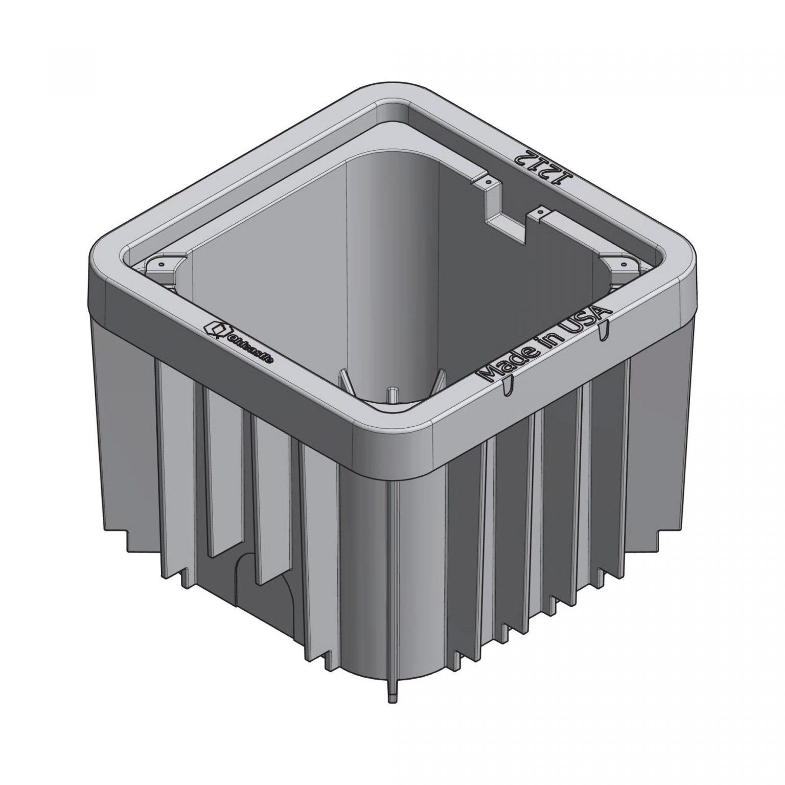 12121220 - Duralite® 1212, Tier 15 Box, 12x12x12 In.