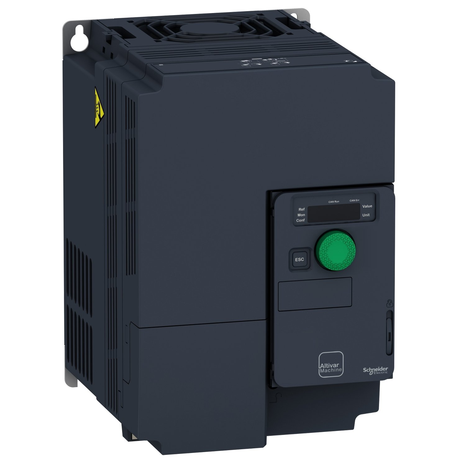 ATV320U75S6C - variable speed drive, Altivar Machine ATV320, 7.5kW, 525 to 600V, 3 phases, compact