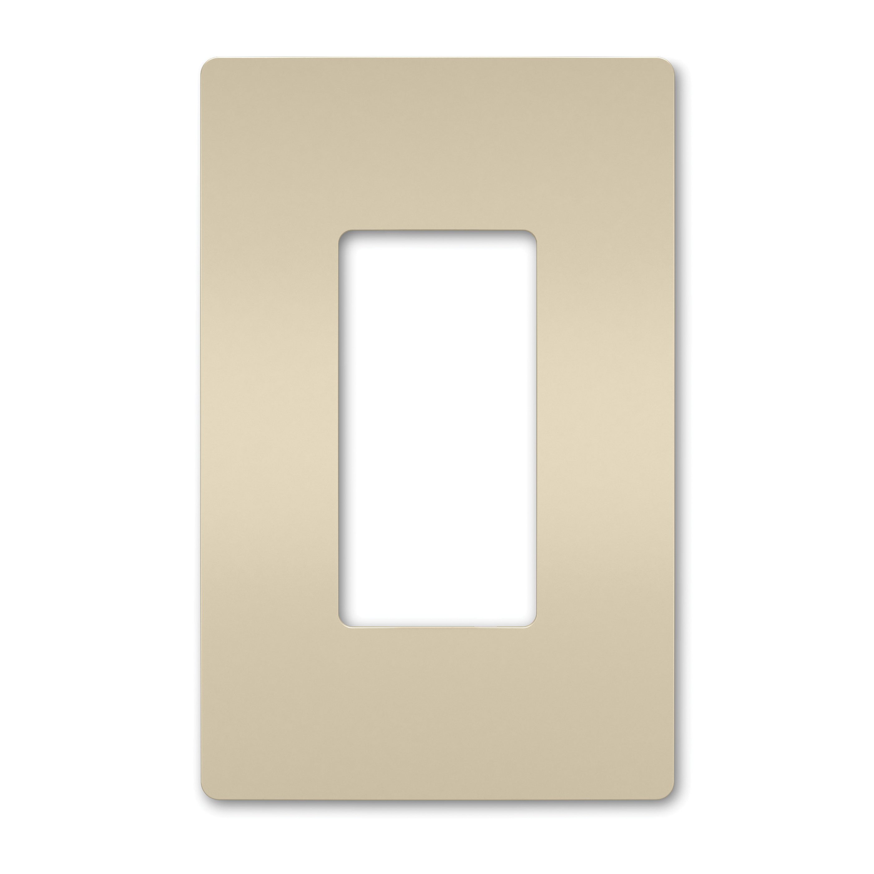 RWP26LA - radiant® 1-Gang Screwless Wall Plate, Light Almond