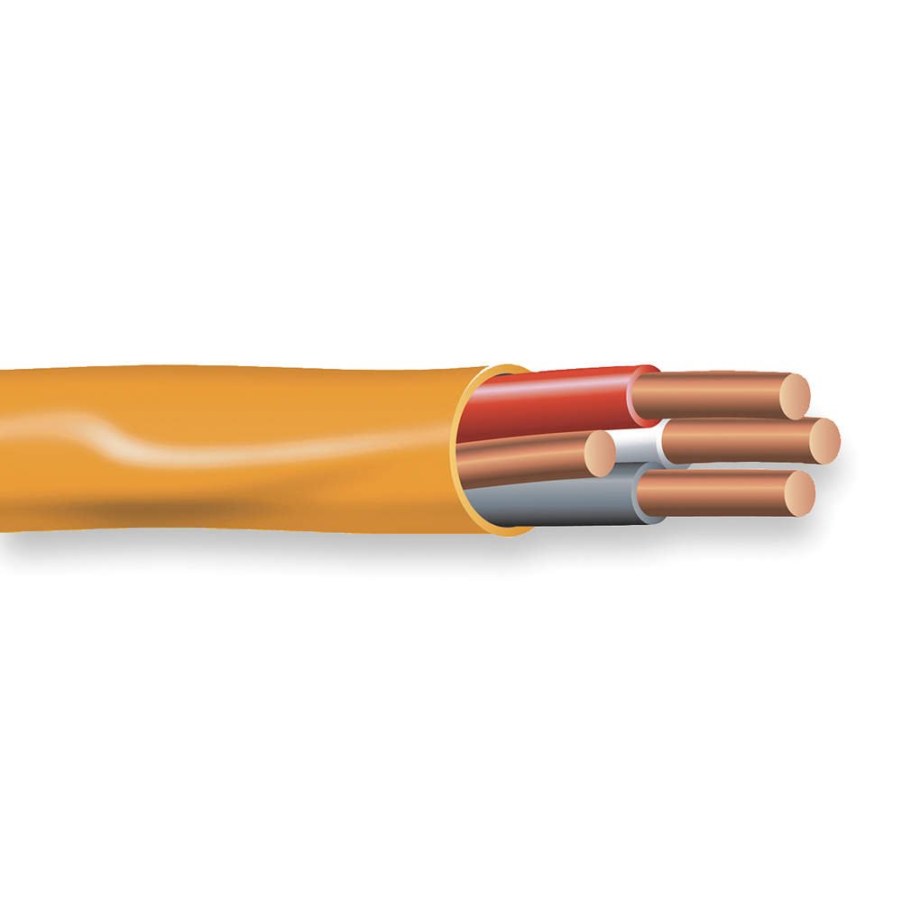 NM-B-10/3-CU-WG-1000R - NM-B - 10 AWG - 3 Conductor - Copper With Ground - 1000' Reel