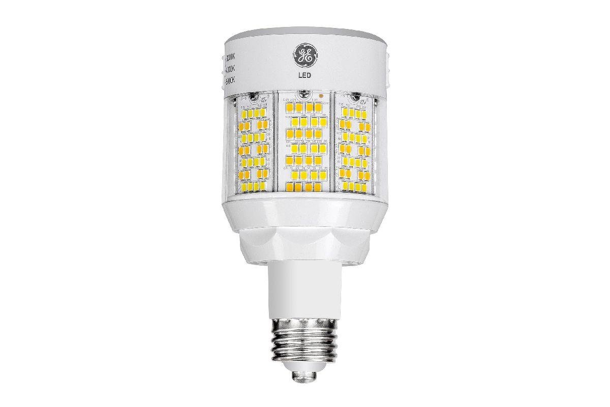 LED/LC/ED17/7SC - GE LED/LC/ED17/7SC LED ED17 HID Replacement Lamp Ballast Bypass Type B Wattage/CCT Selectable 21W/35W/45W 3000K/4000K/5000K 120-277V 70 CRI E26/EX39 Base (93303384)