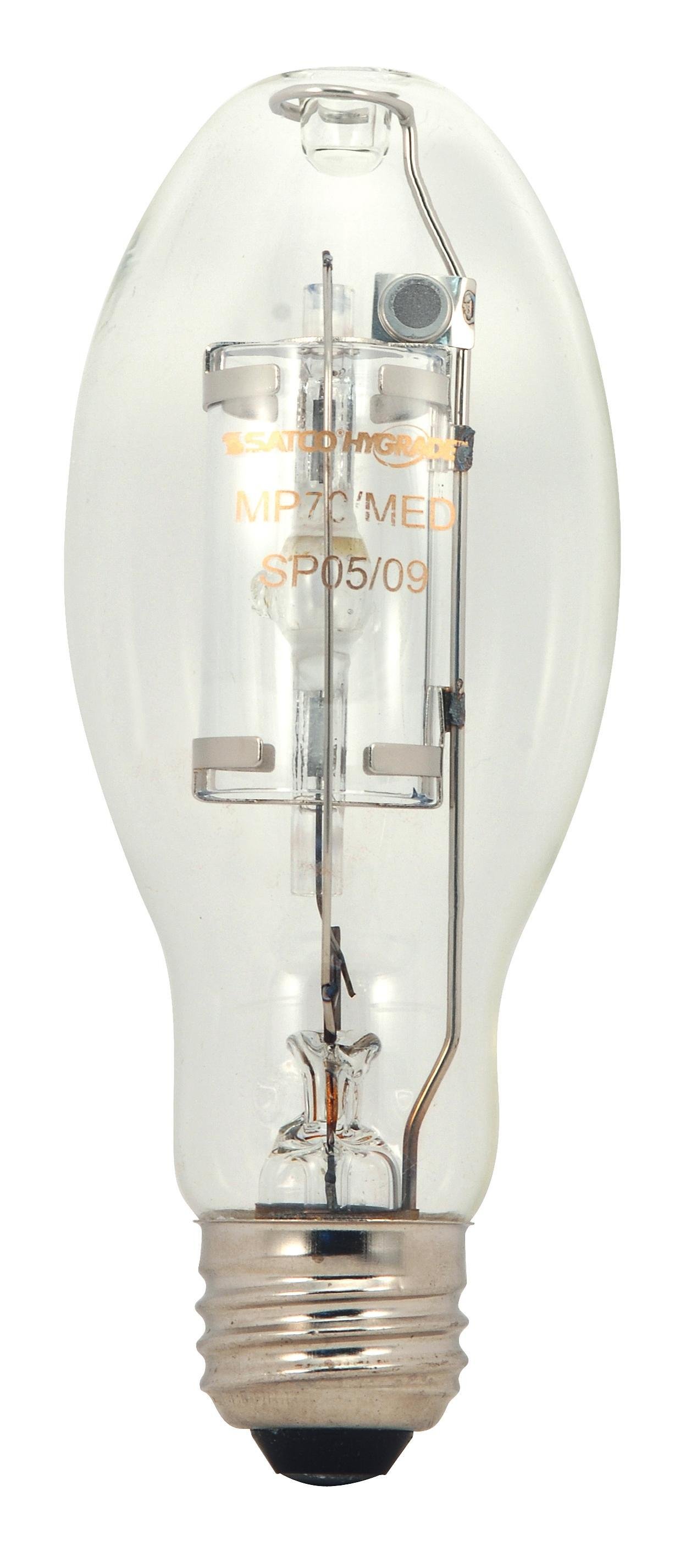 S5856 - 70 Watt - Metal Halide HID - Medium base - ED17 - Clear - 65 CRI - 4000K