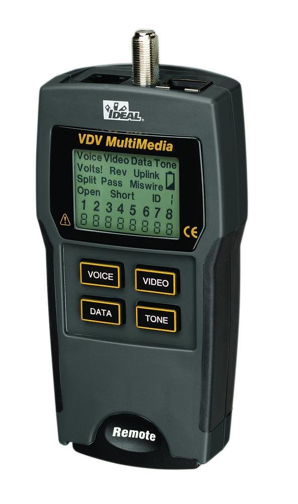 33-856 - VDV MultiMedia Cable Tester