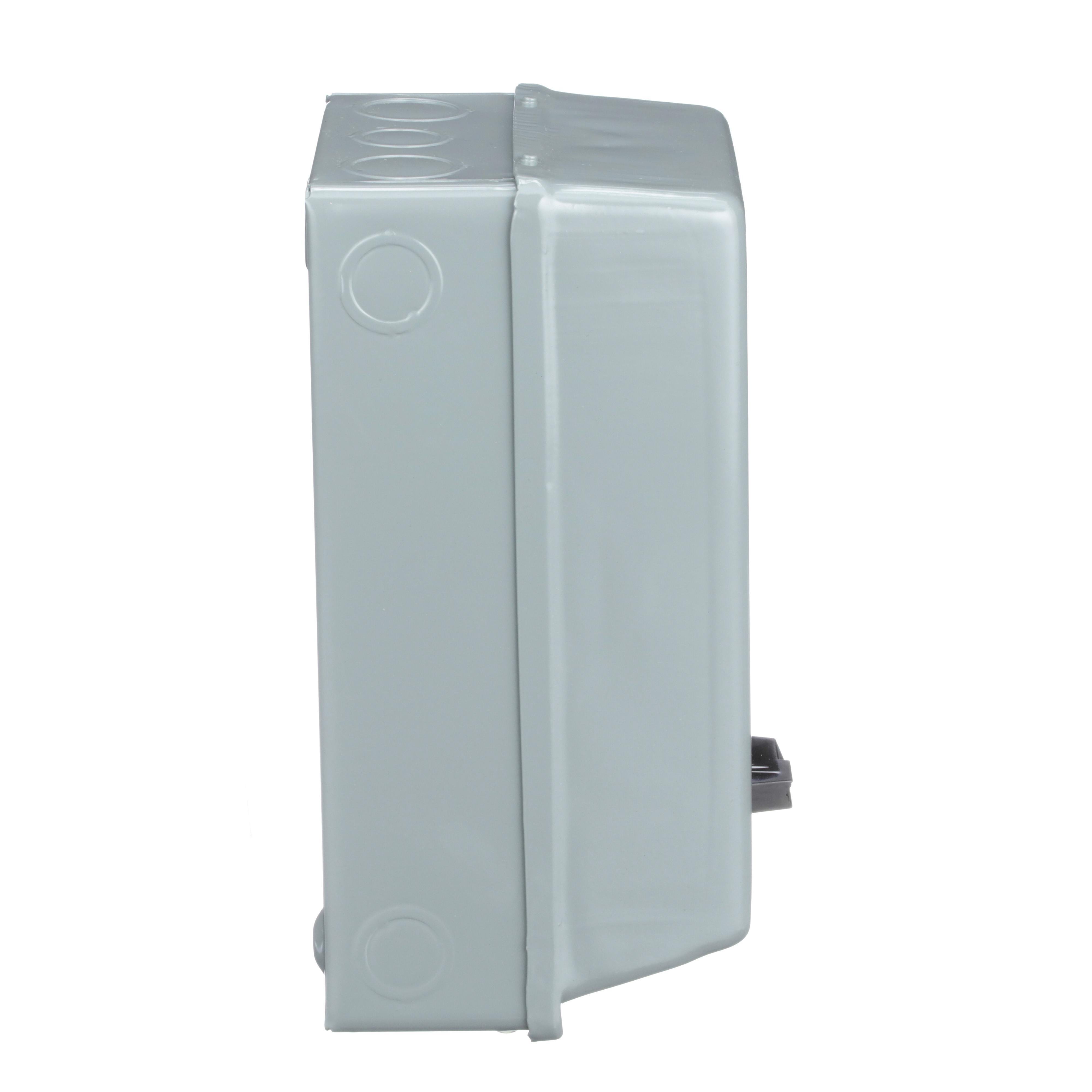 Picture of 8536SCG3V06H30 - NEMA Motor Starter, Type S, nonreversing, Size 1, 27A, 10 HP at 460 VAC, up to 100 kA SCCR, 3 phase, 3 pole, Motor Logic, 480 VAC coil, NEMA 1 [TAA]