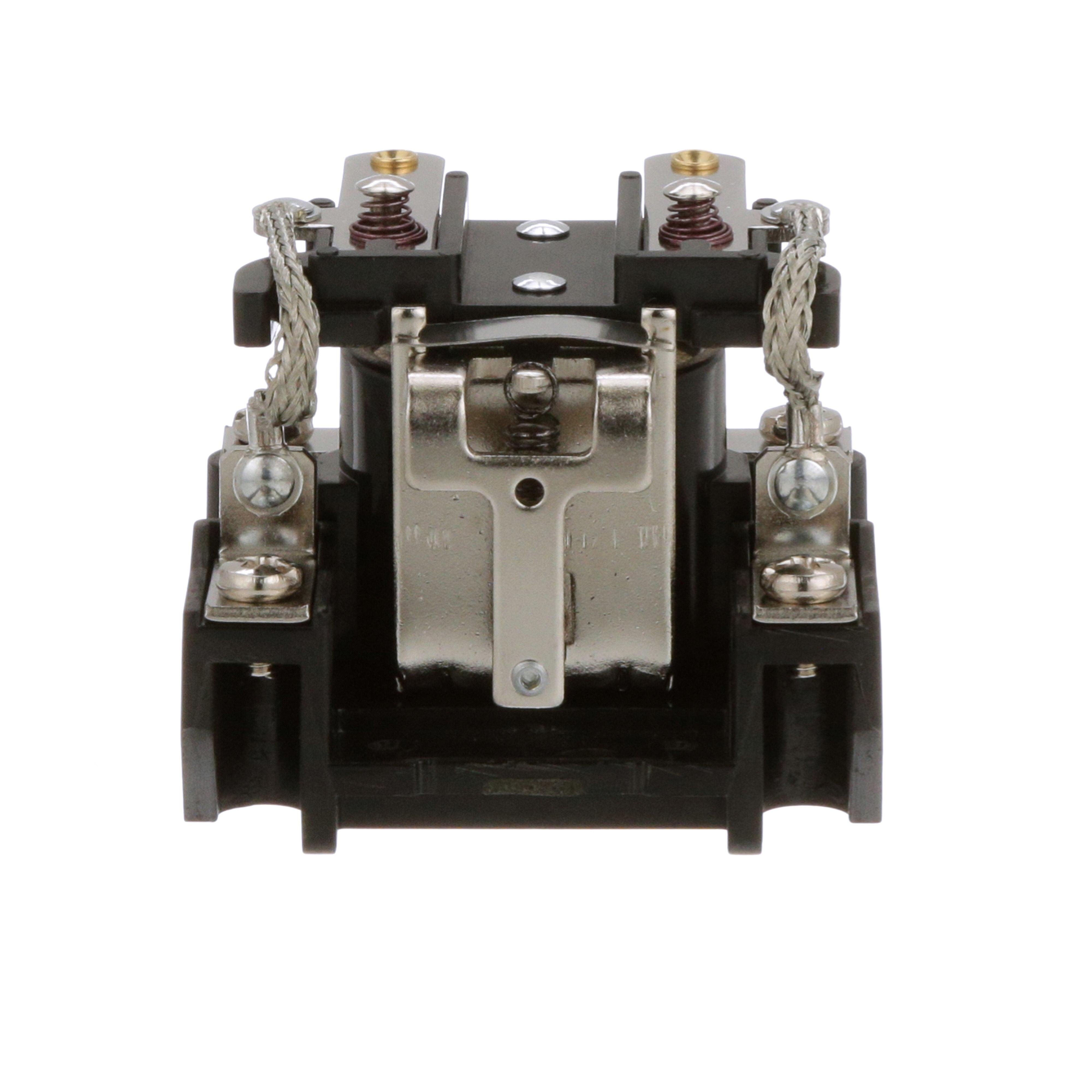 Picture of 199X-8 - Power Relay, DPST-NO, open cover type, screw terminal, 40A, 24V DC, 1NO