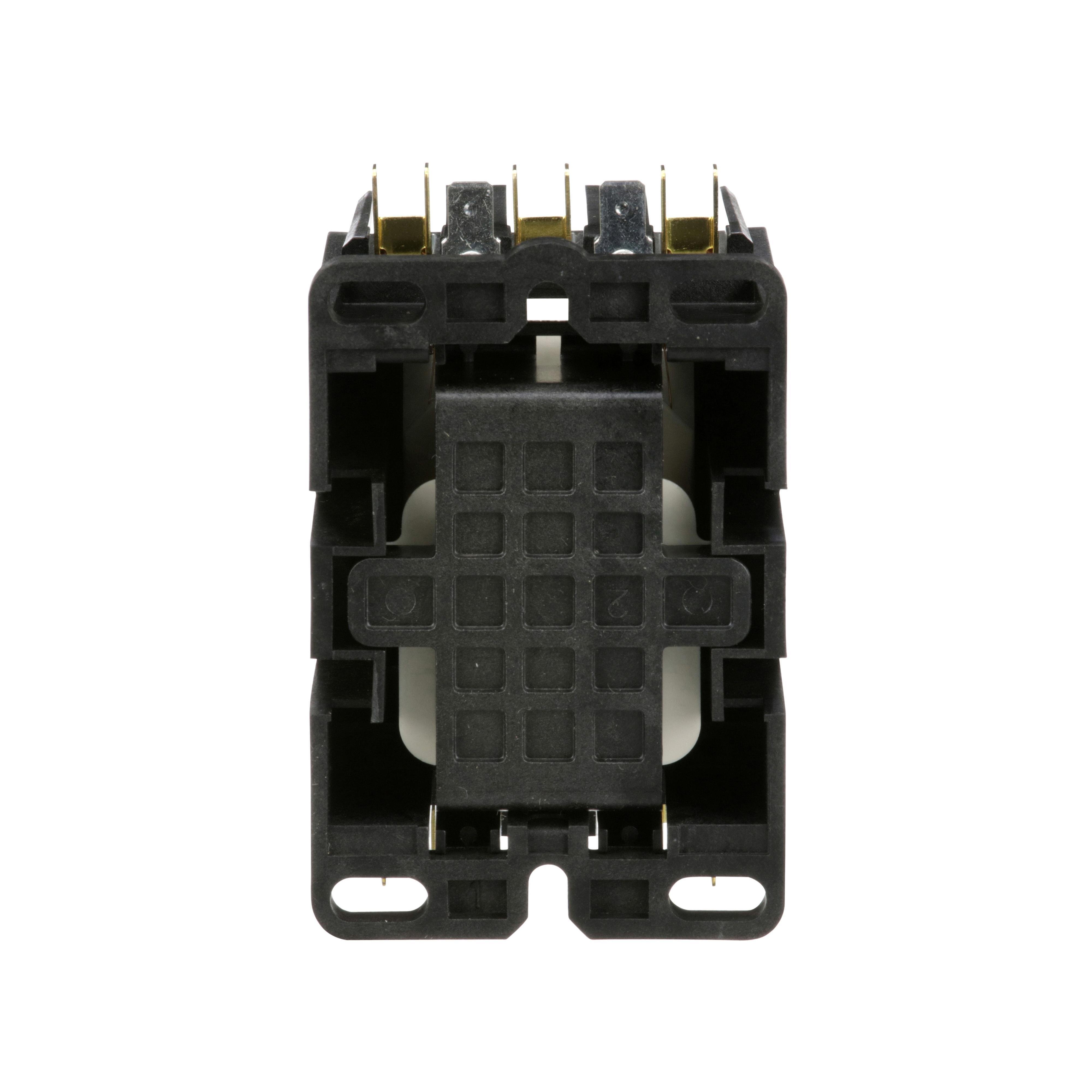 Picture of 8910DPA63V02 - Contactor, Definite Purpose, 60A, 3 pole, 30HP at 575VAC, 3 phase, 110/120VAC 50/60Hz coil, open