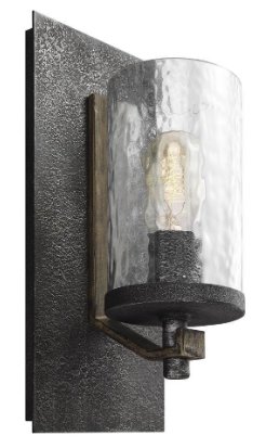 WB1825DWK/SGM - 1 Light Wall Sconce