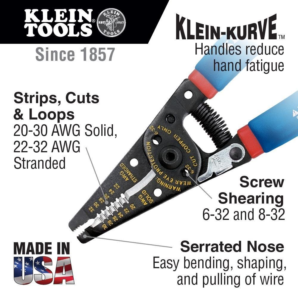 Picture of 11057 - Klein-Kurve® Wire Stripper and Cutter