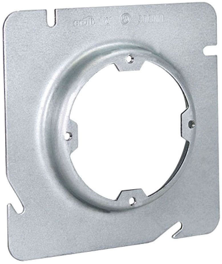 53058X - 5S 5/8" RAISED STEEL PLASTER RING, DUAL DIR.