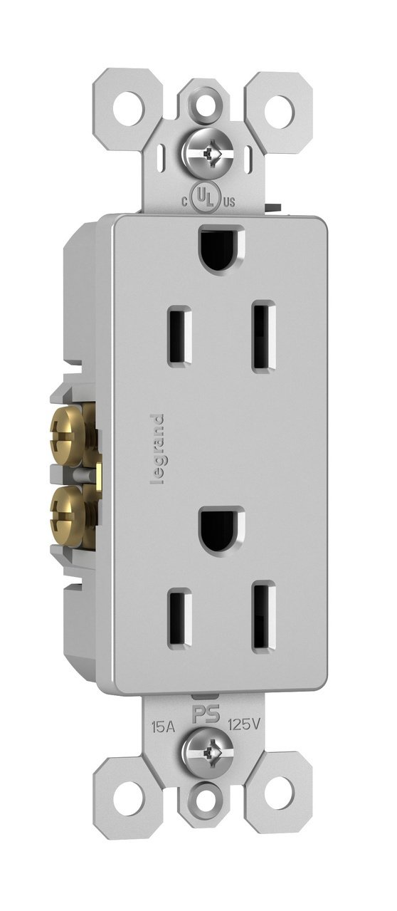 Picture of 885-GRY - radiant® Outlet, Gray