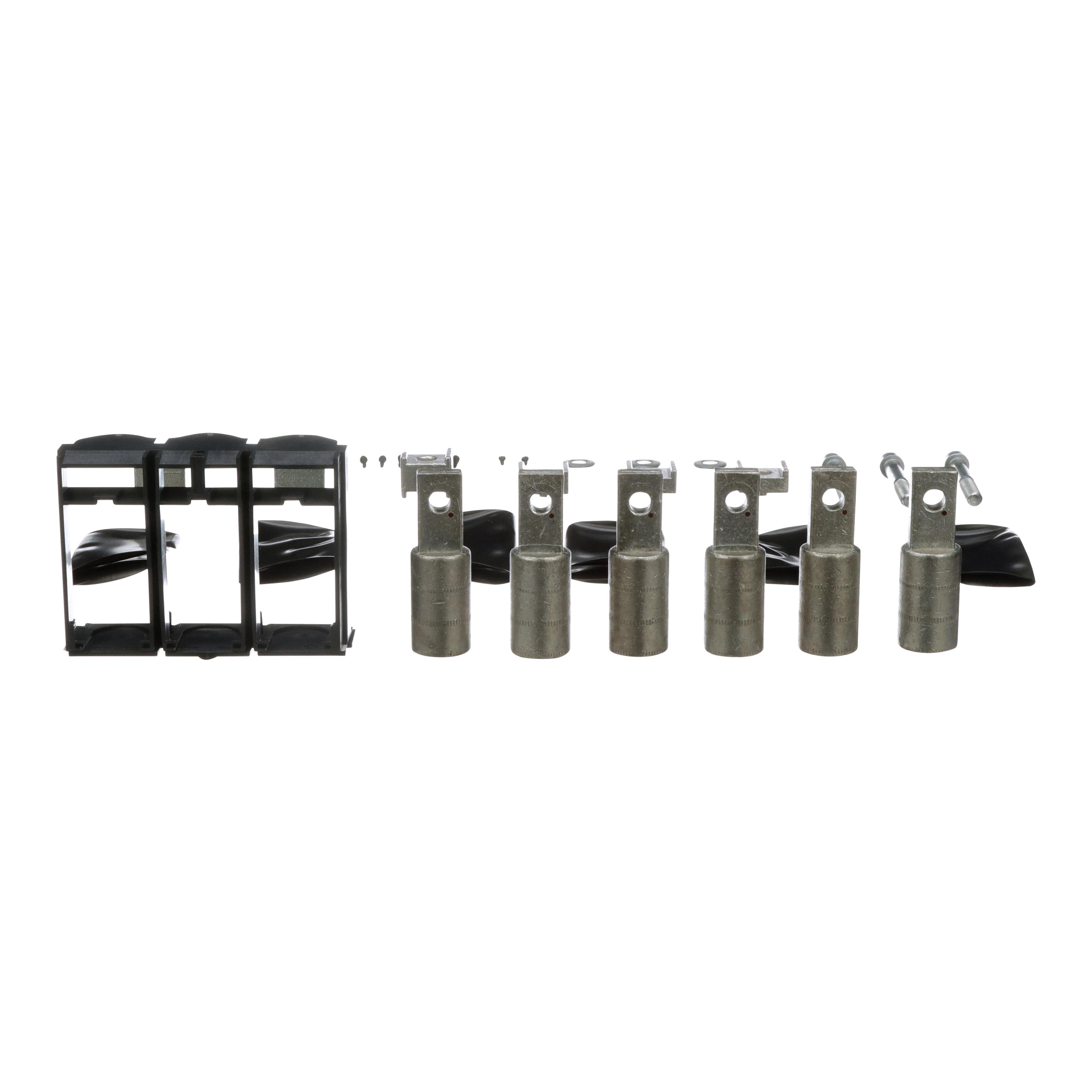 Picture of CYA600L52K3 - Circuit breaker accessory, PowerPacT L, lug kit, compression, 600A, copper, 250 to 500kcmil, copper, qty 6