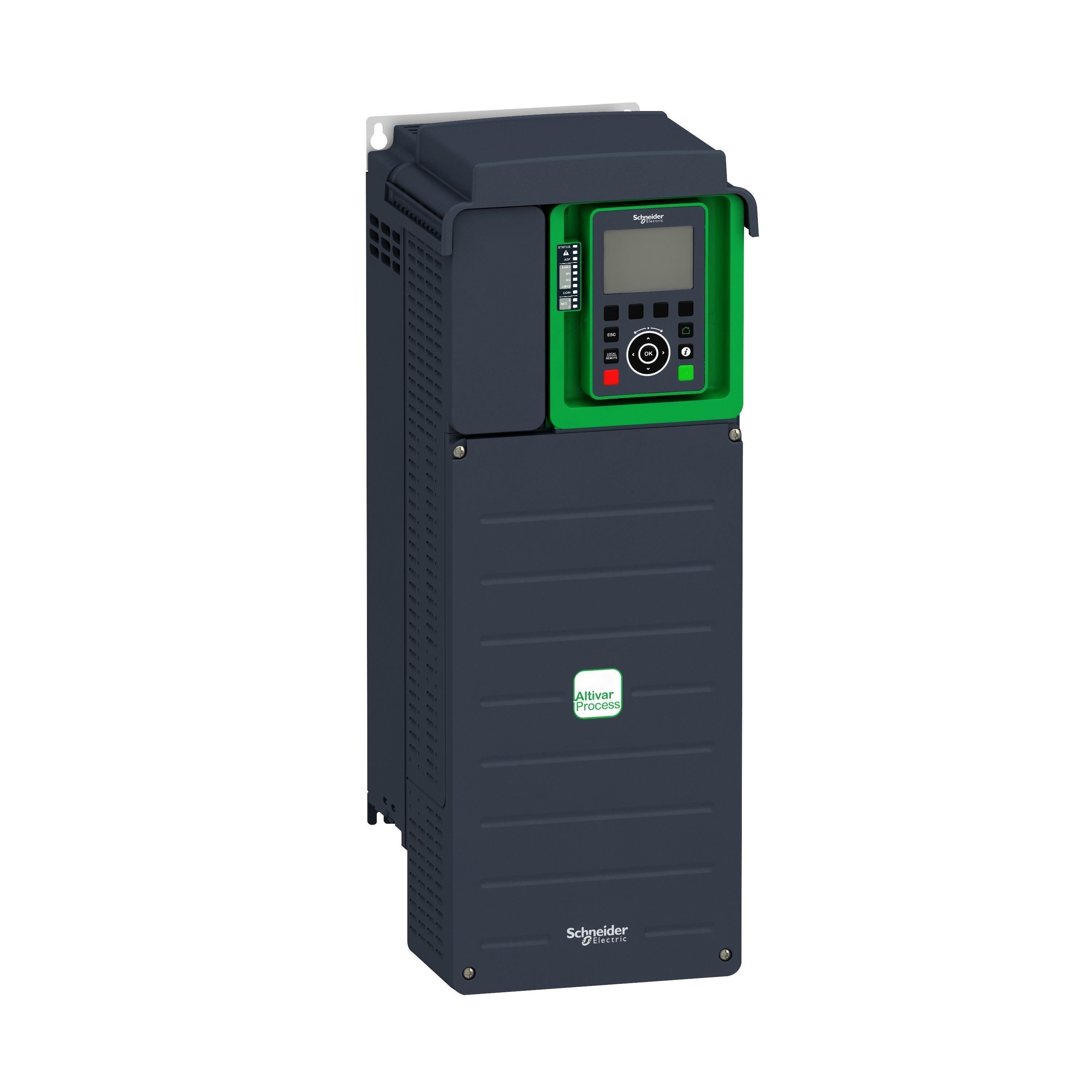 Picture of ATV930D18N4 - Variable Speed Drive, Altivar Process ATV900, ATV930, 18.5kW, 400 to 480V, with braking unit, IP21
