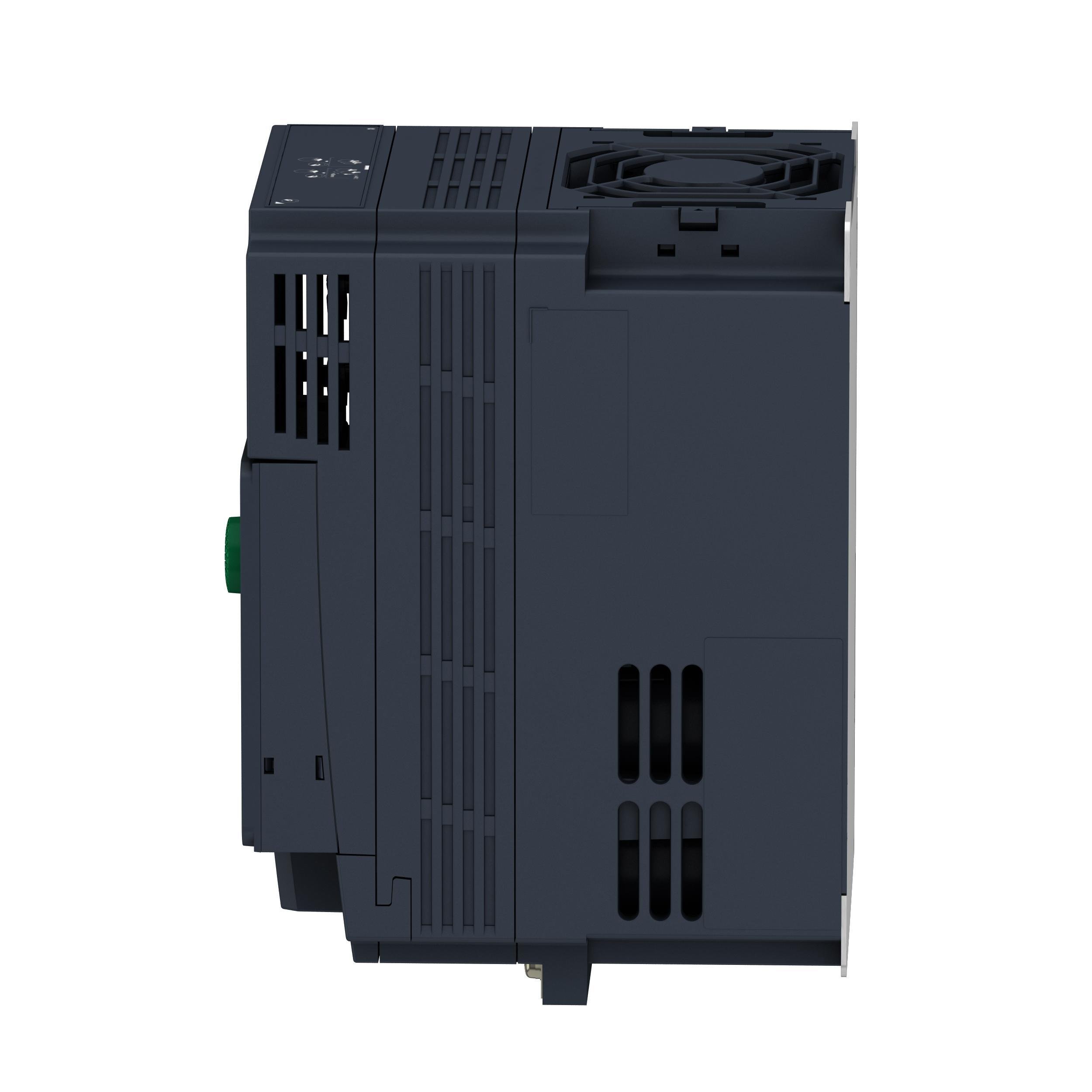 Picture of ATV320U55M3C - variable speed drive, Altivar Machine ATV320, 5.5kW, 200 to 240V, 3 phases, compact