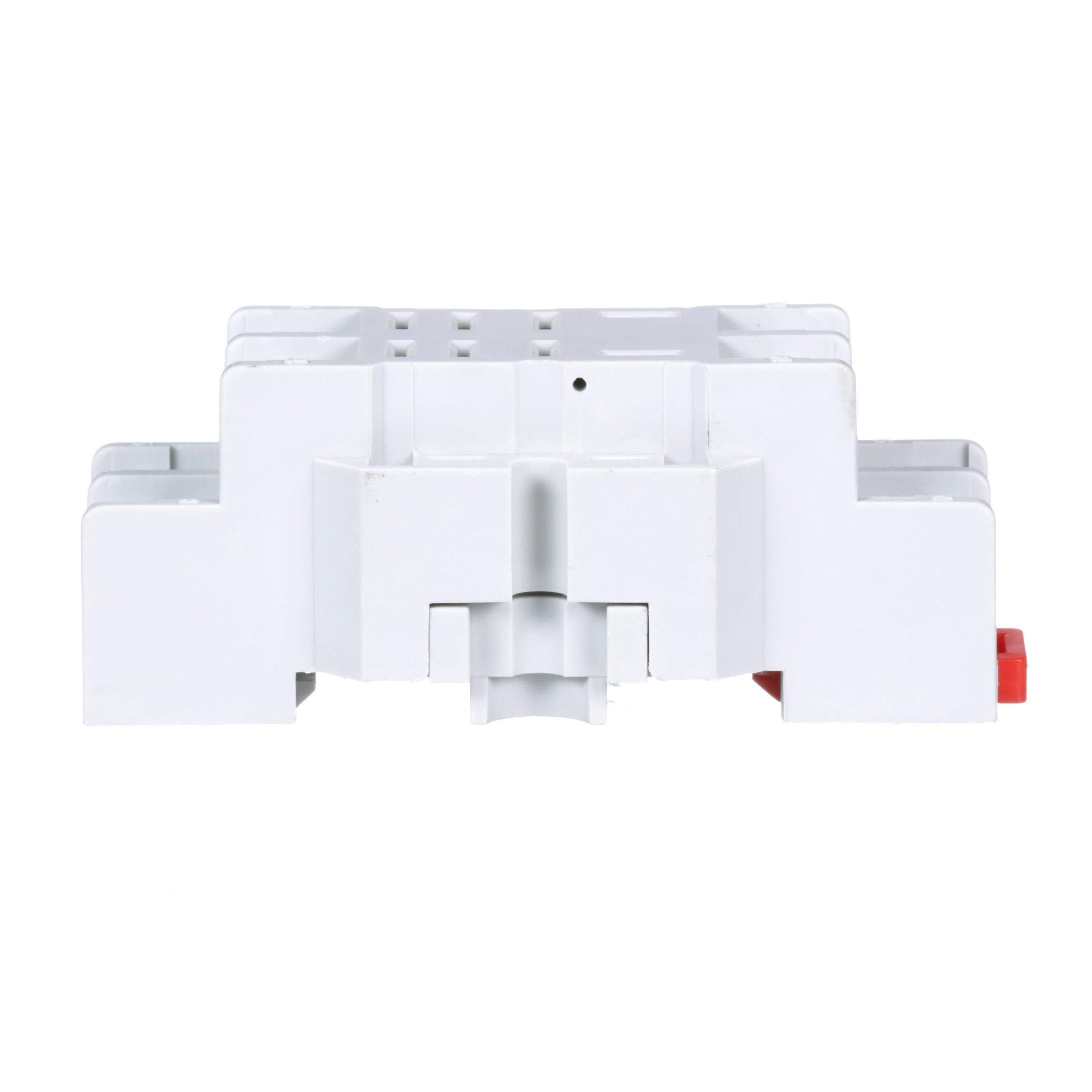 8501NR42 - Plug in relay, Type N, relay socket, 8 blade, for 8510R relays