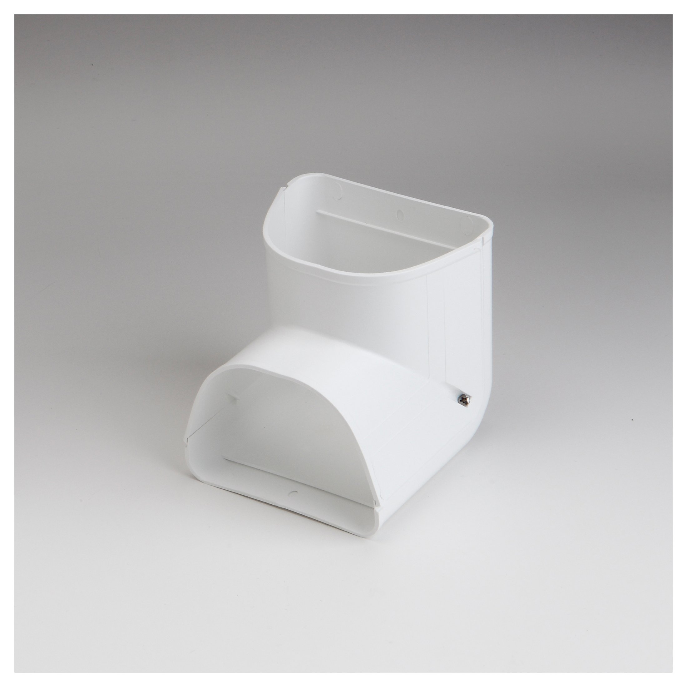 84102 - Fortress Lineset Covers 4.5" 90° In Vertical Ell, White 122