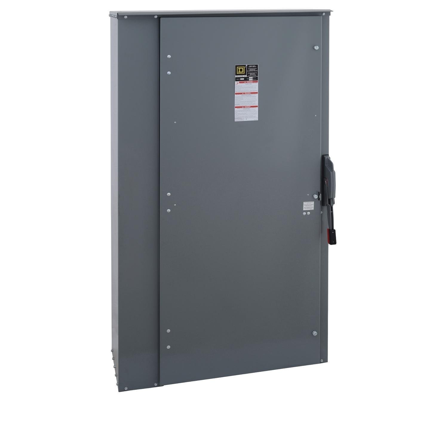 H328R - Safety switch, heavy duty, fusible, 1200A, 3 wire, 3 pole, 250hp, 240VAC/250VDC, NEMA 3R