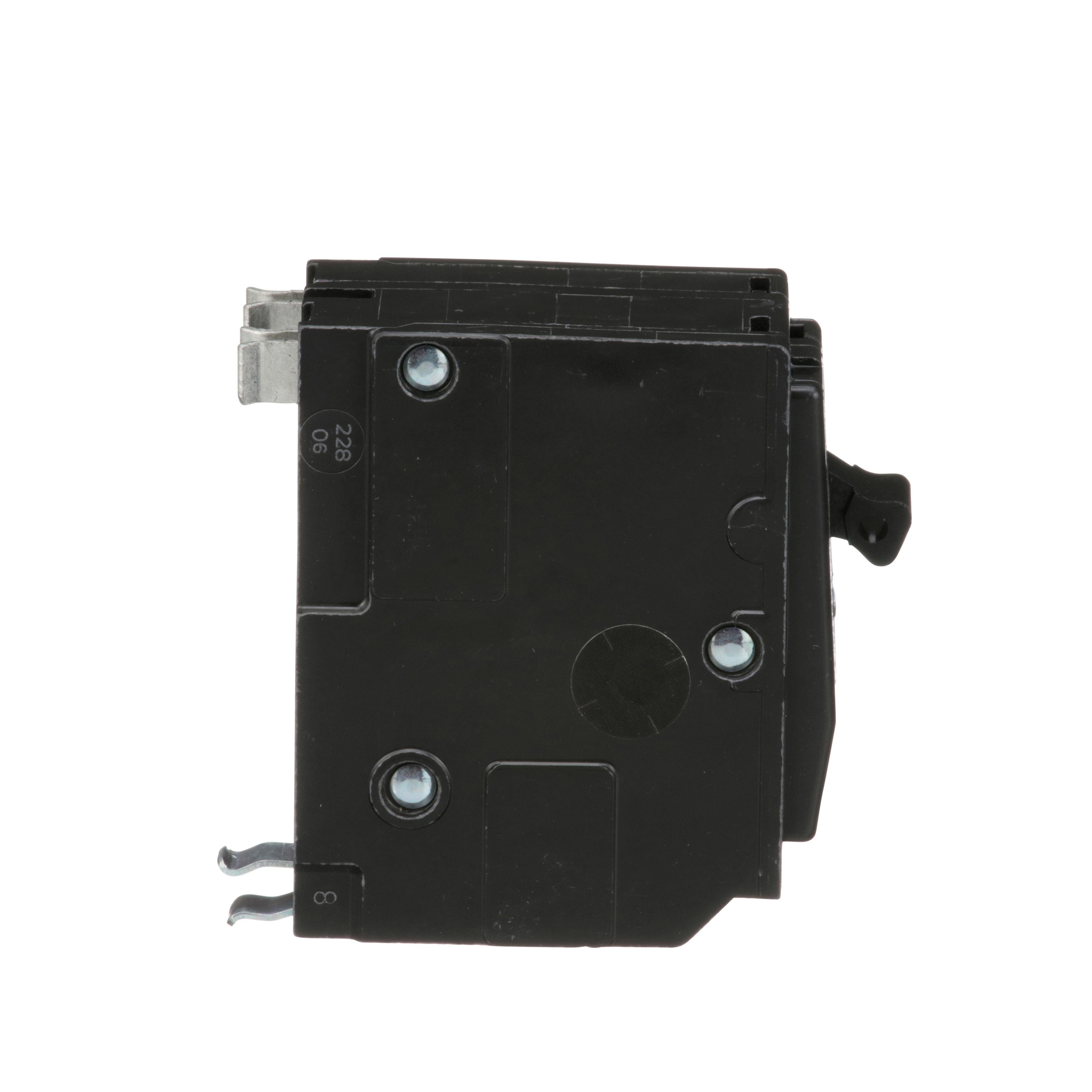 Picture of QO210 - Mini circuit breaker, QO, 10A, 2 pole, 120/240VAC, 10kA, plug in