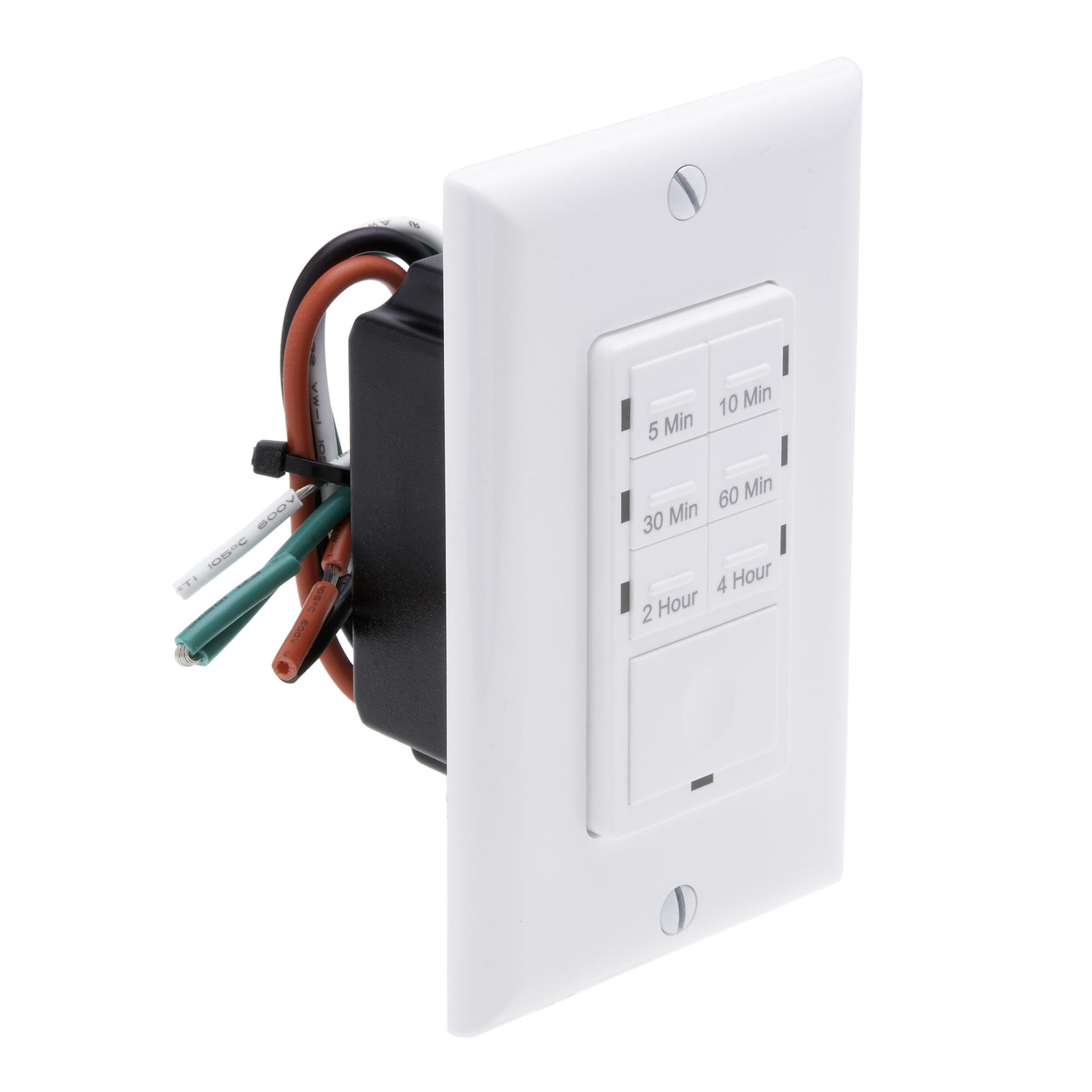 Picture of R5M4HW - Digital In wall Countdown Timer 5, 10, 30, 60 minute, 2 hour & 4 hour intervals.