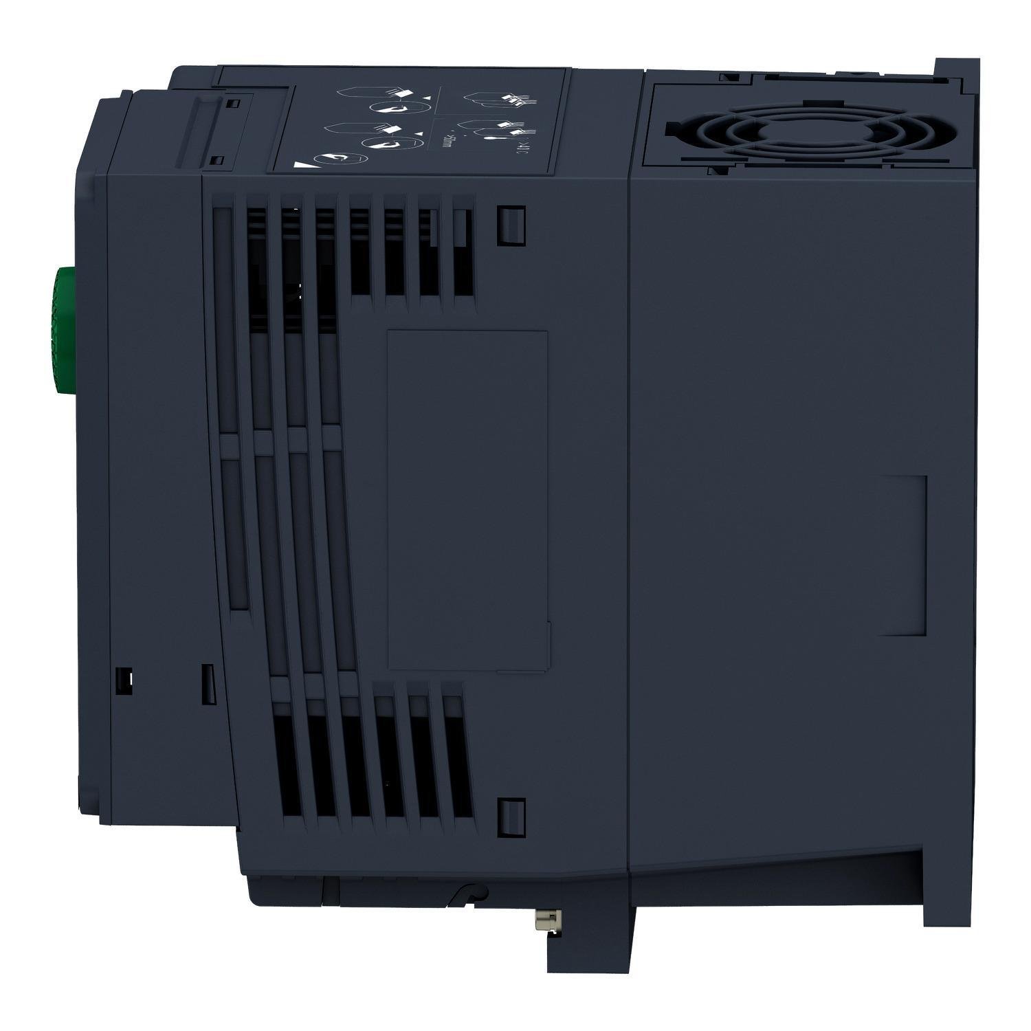 Picture of ATV320U15M2C - variable speed drive, Altivar Machine ATV320, 1.5kW, 200 to 240V, 1 phase, compact