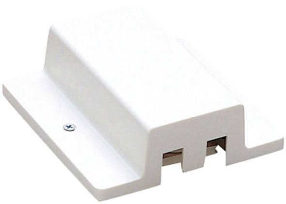 JFC-WT - J Track Floating Canopy Connector in White