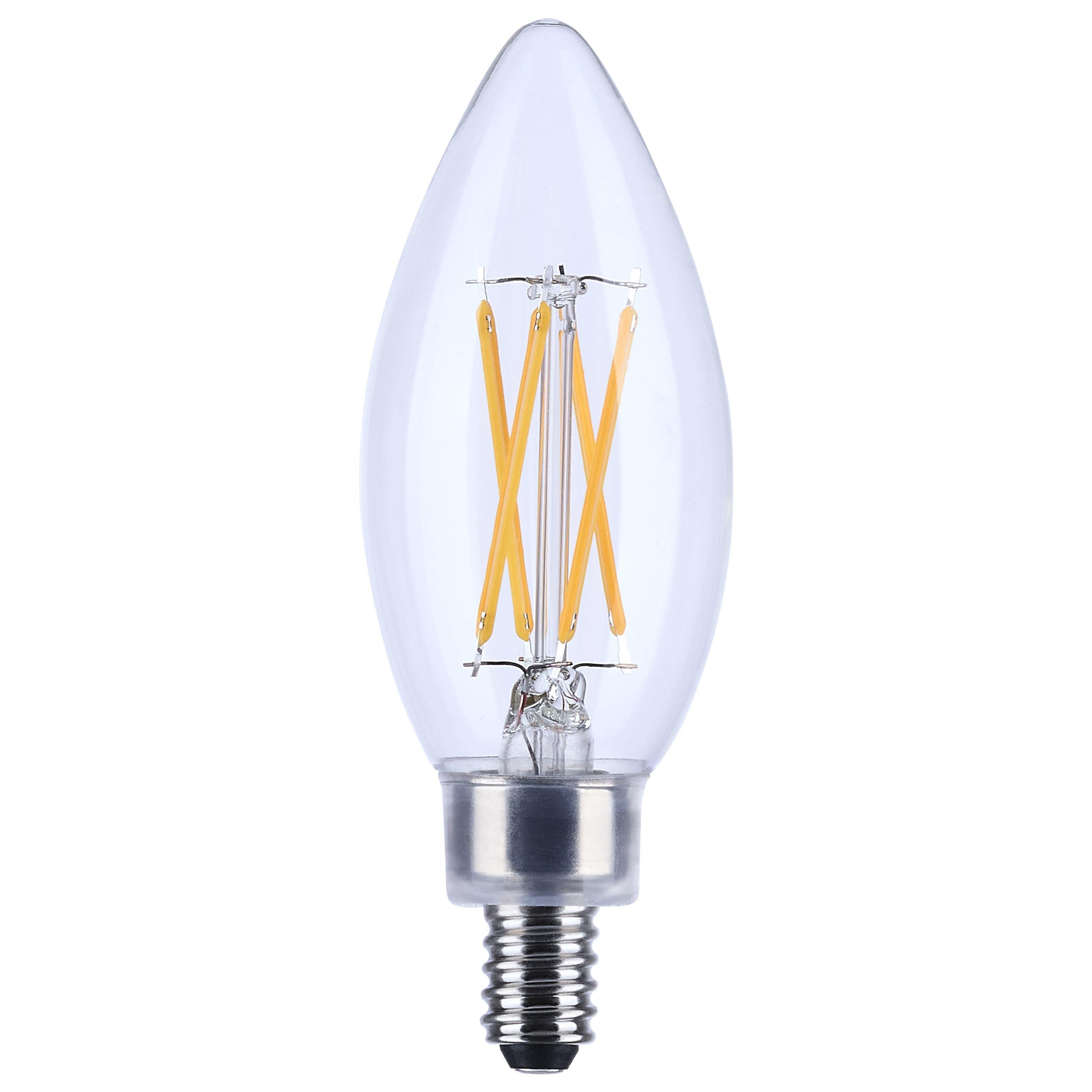 Picture of S21274 - 5.5 Watt B11 LED - Clear - Candelabra base - 90 CRI - 3000K - 120 Volt