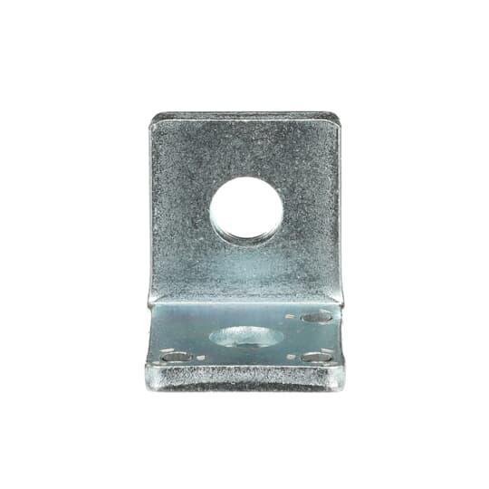 Picture of AB202M EG - Angle Bracket with Magnet, 9/16 in. Hole Dia., 2 Holes, Steel, Electro-Galvanized