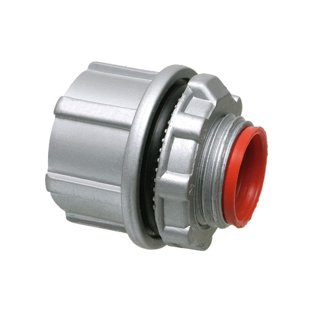 WH4 - Zinc Die-cast water conduit hub for rigid IMC conduit. Comes with insulated throat. Trade Size 1-1/4".