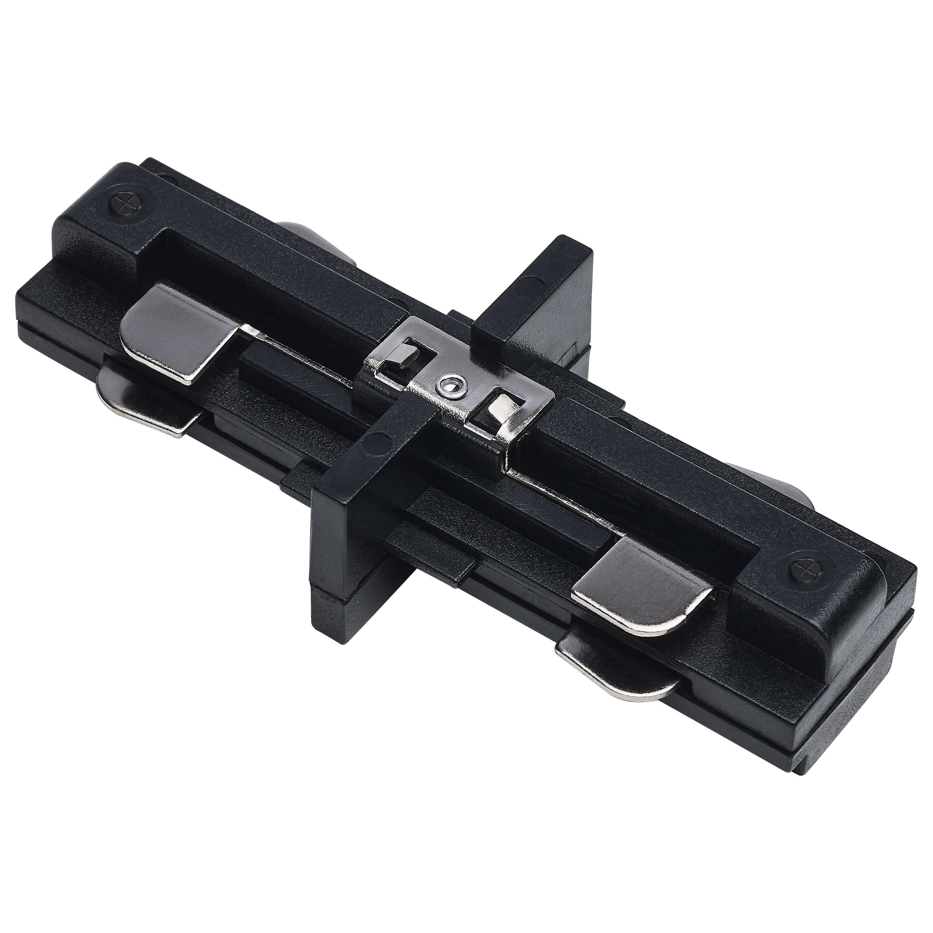TP145 - Mini Straight Connector - Black Finish