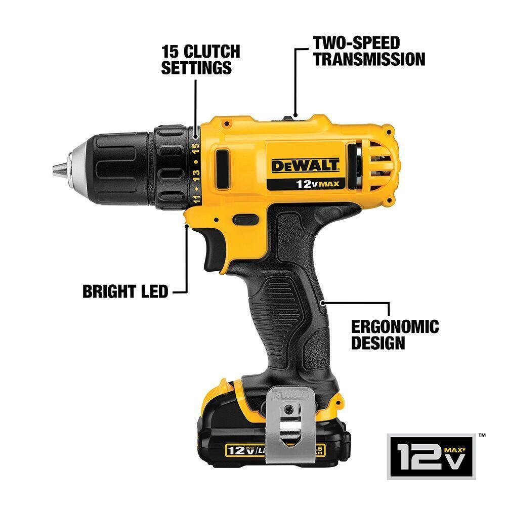 Picture of DCD710S2 - 12V Max* 3/8 In. Drill/Driver Kit