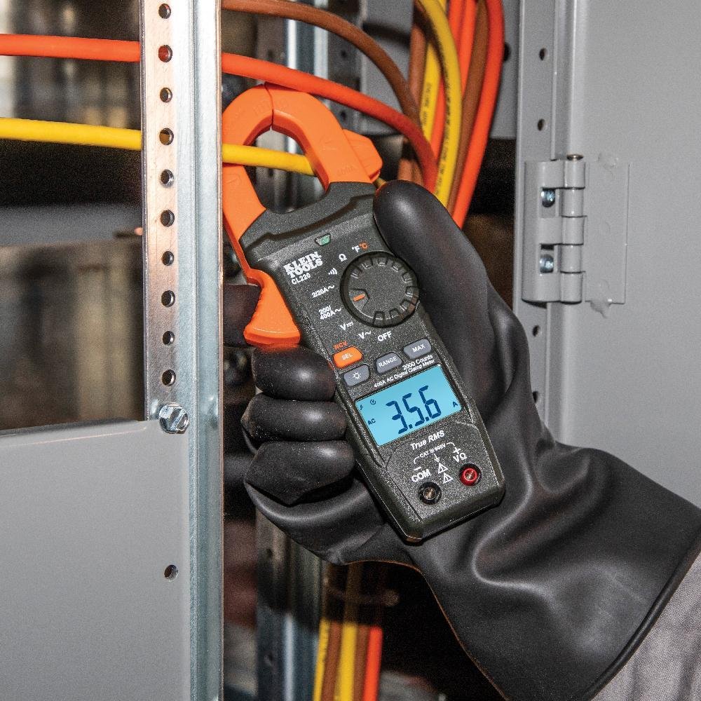 Picture of CL220 - Digital Clamp Meter, AC Auto-Ranging 400 Amp with Temp