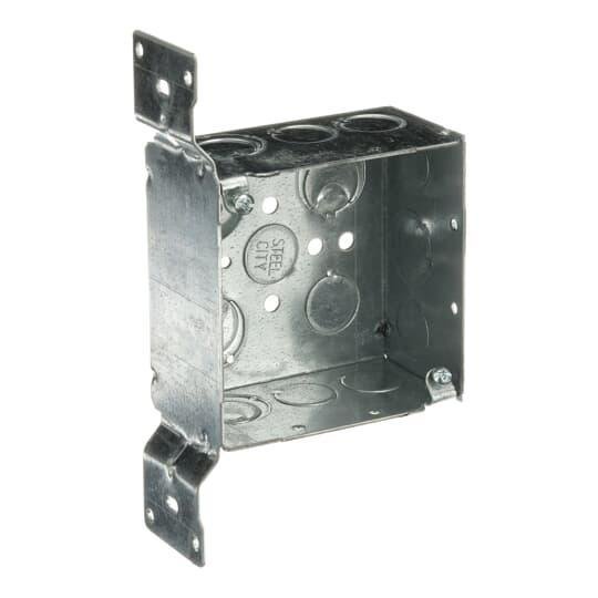 Picture of 52171 CV1/2 3/4 - 4" Square Box Box Steel 1/2" & 3/4"E Knockouts