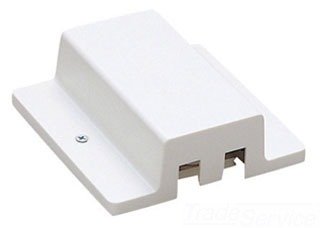 LFC-WT - L Track Floating Canopy Connector in White