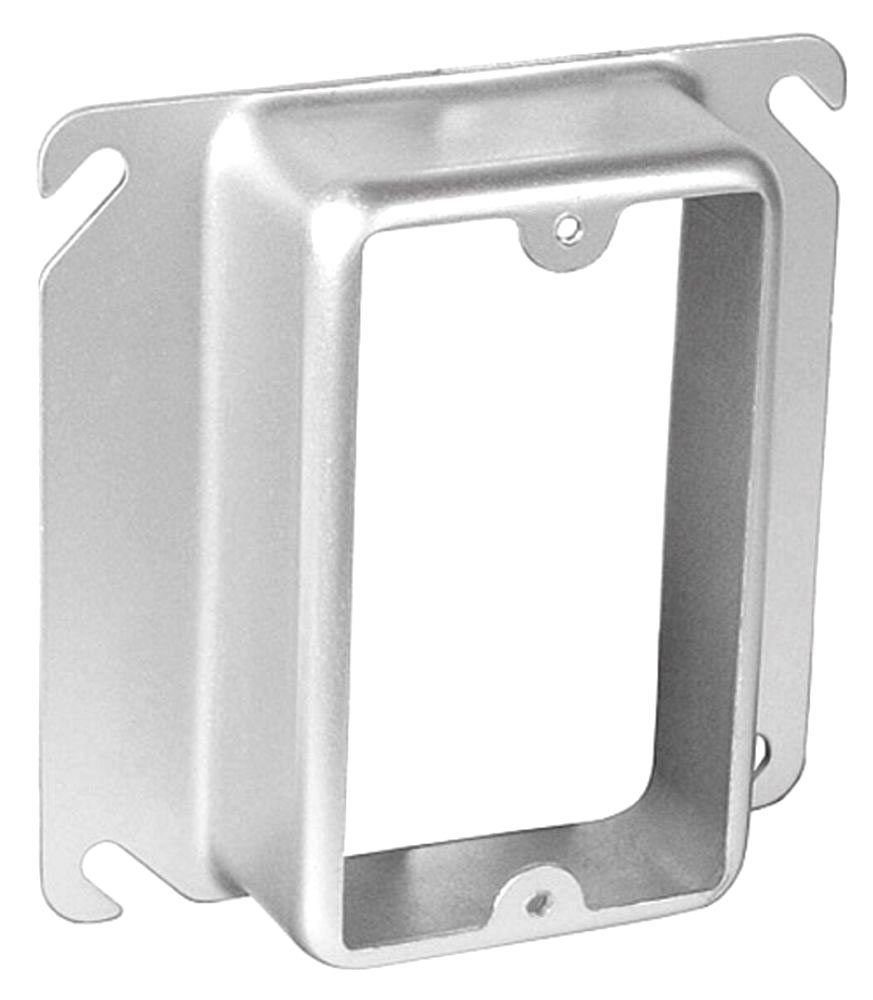 52C16 - 52C16 - Four Square One Gang Device Ring 1-1/4" Raised, 25 Pak