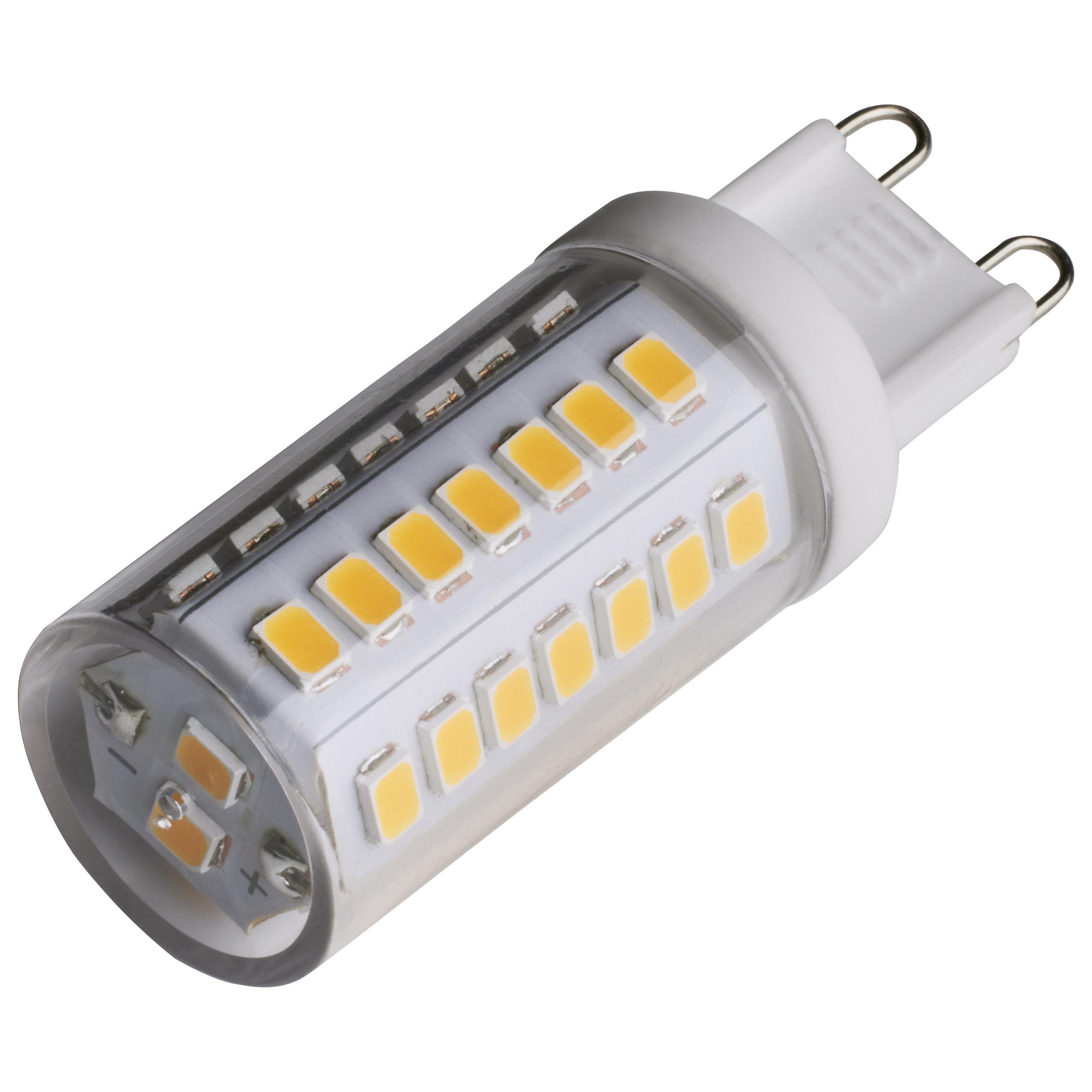 S11234 - 5 Watt - JCD LED - Clear - 3000K - G9 Base - 120 Volt