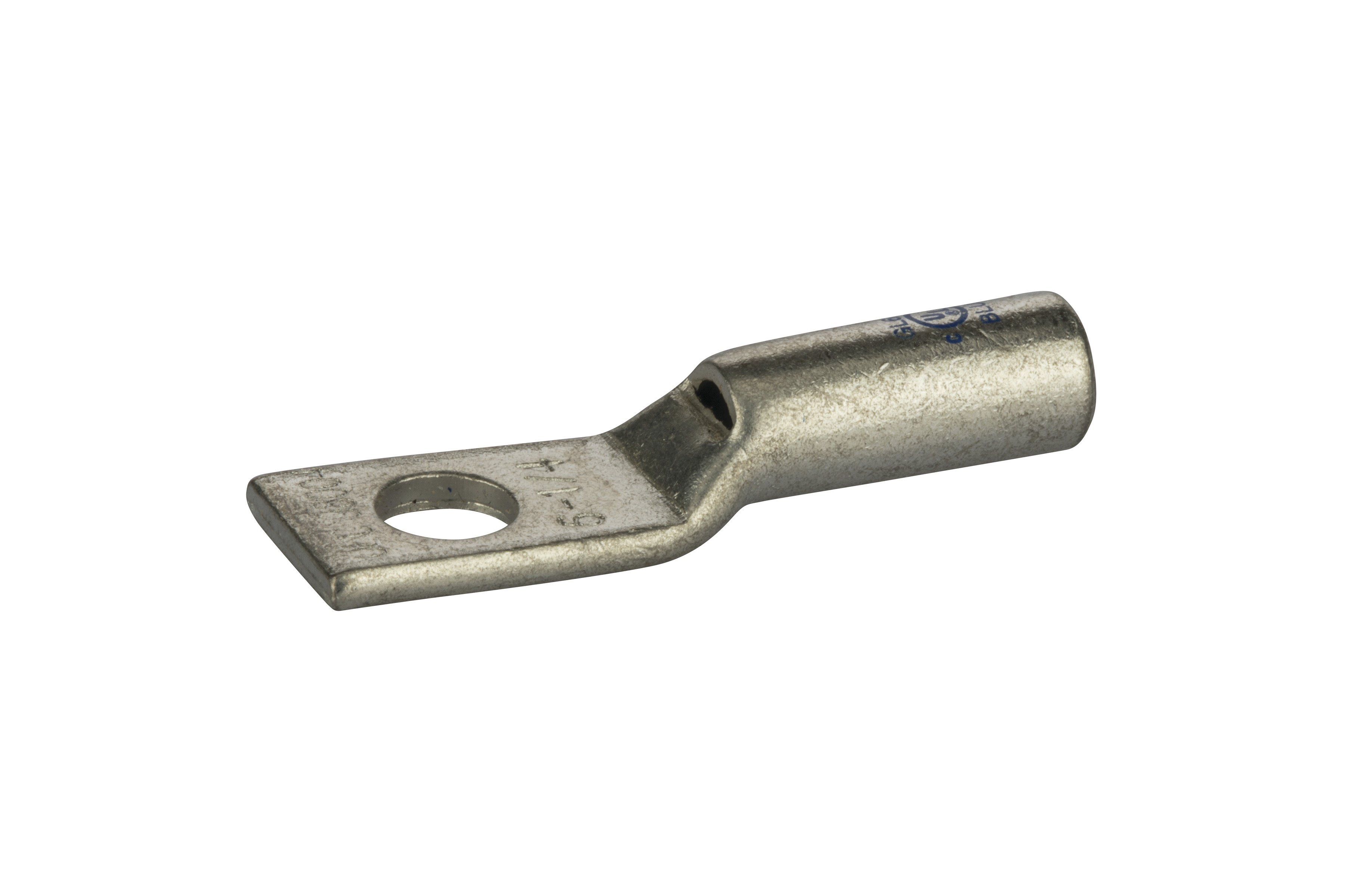 GL614 - Copper Blue Compression Short Lug, 6 AWG, 1/4” Mount