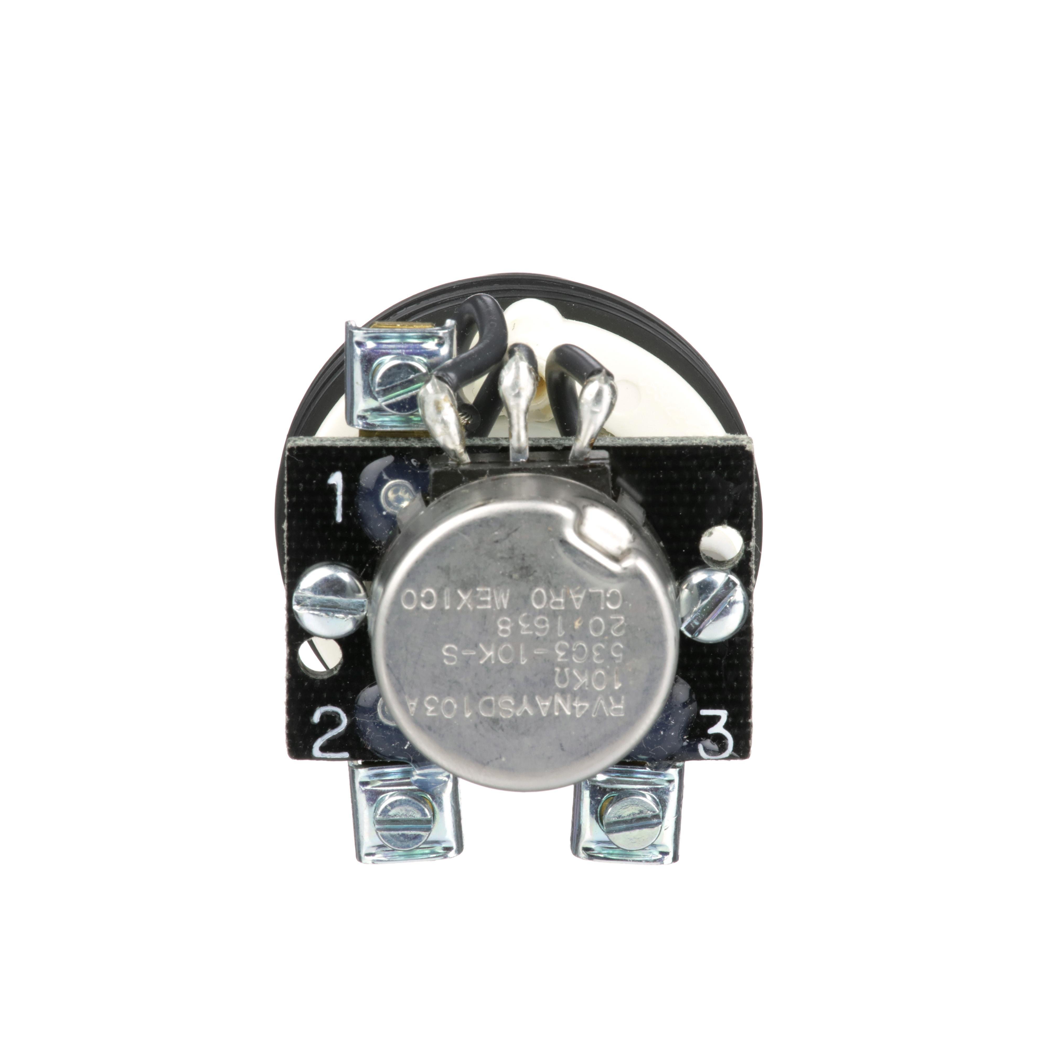 Picture of 9001K2108 - 30mm Push Button, Type K, potentiometer, 10 kohm, 2 Watts