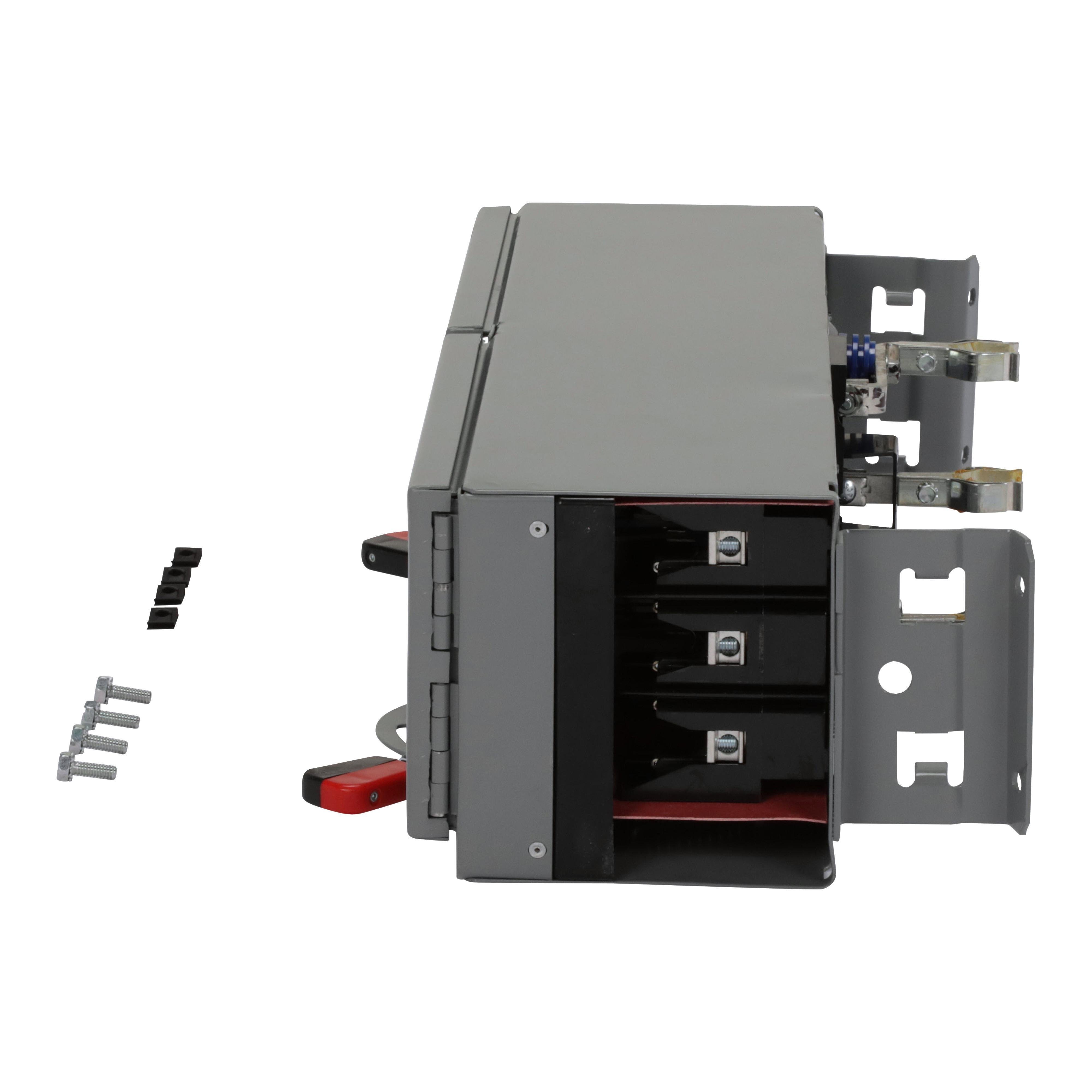 Picture of QMB362TW - Fuse switch disconnector, QMB fusible panelboards, 600VAC, max 60A, 3 pole, 6in, twin switch unit