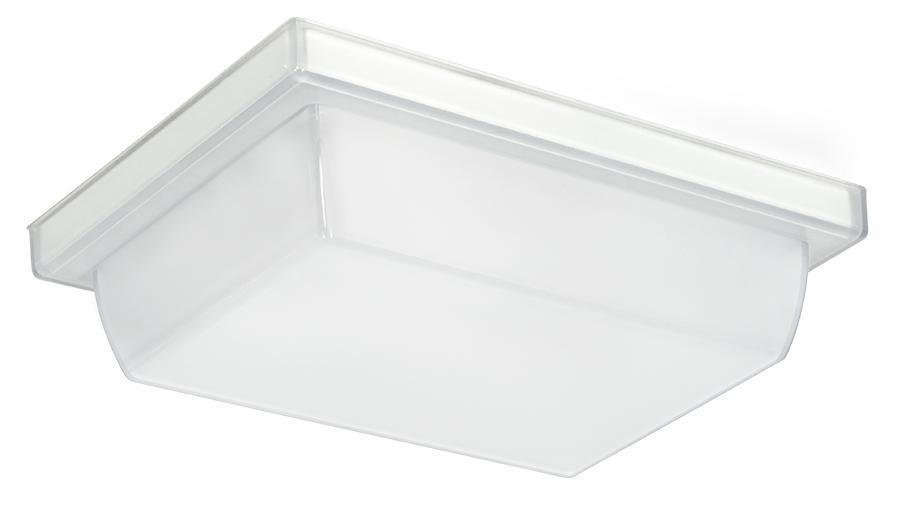 VAN1LED12W - CANOPY LIGHTS 1570 LUMENS VANLED VANDALPROOF 12W 5K LED CEILING MOUNT 6 INCHES X 8 INCHES