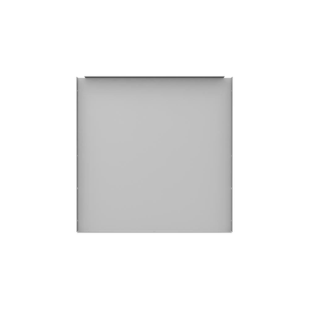 Picture of 1212GE-NK - Wireway End Type 1 12x12 Screw Cover ANSI 61 Gray No Knockouts