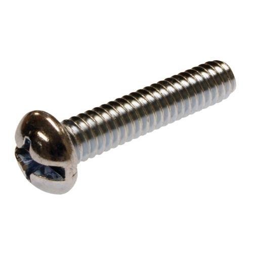 Picture of JRM88 - 8-32 x 1-1/2 in. Round Head Combo Machine Screws - Steel Zinc - 100qty