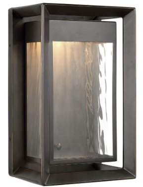OL13701ANBZ-L1 - Urbandale 1-Light Antique Bronze Outdoor 13 in. Integrated LED Wall Lantern Sconce