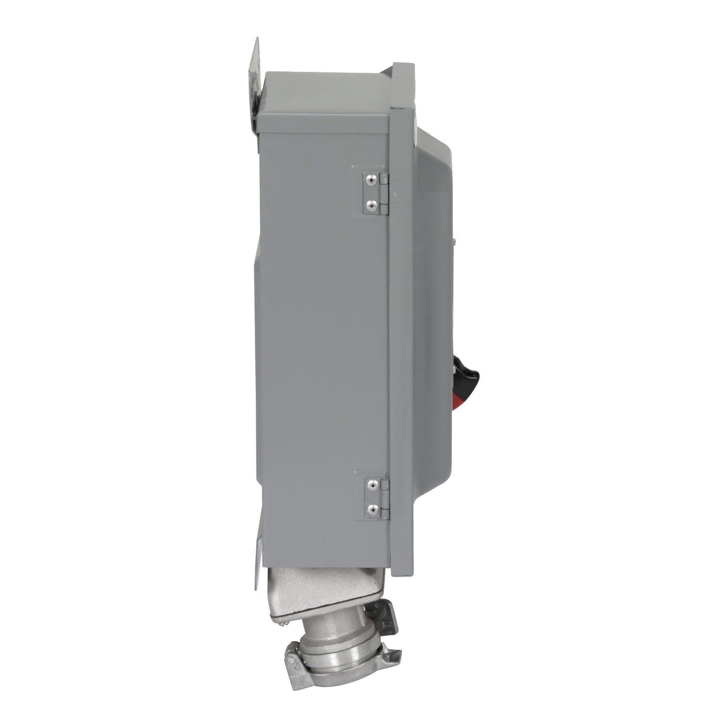 Picture of H361AWC - Safety switch, heavy duty, fusible, 30A, 600VAC/DC, 3 poles, 20HP, NEMA 12K, Crouse-Hinds Arktite
